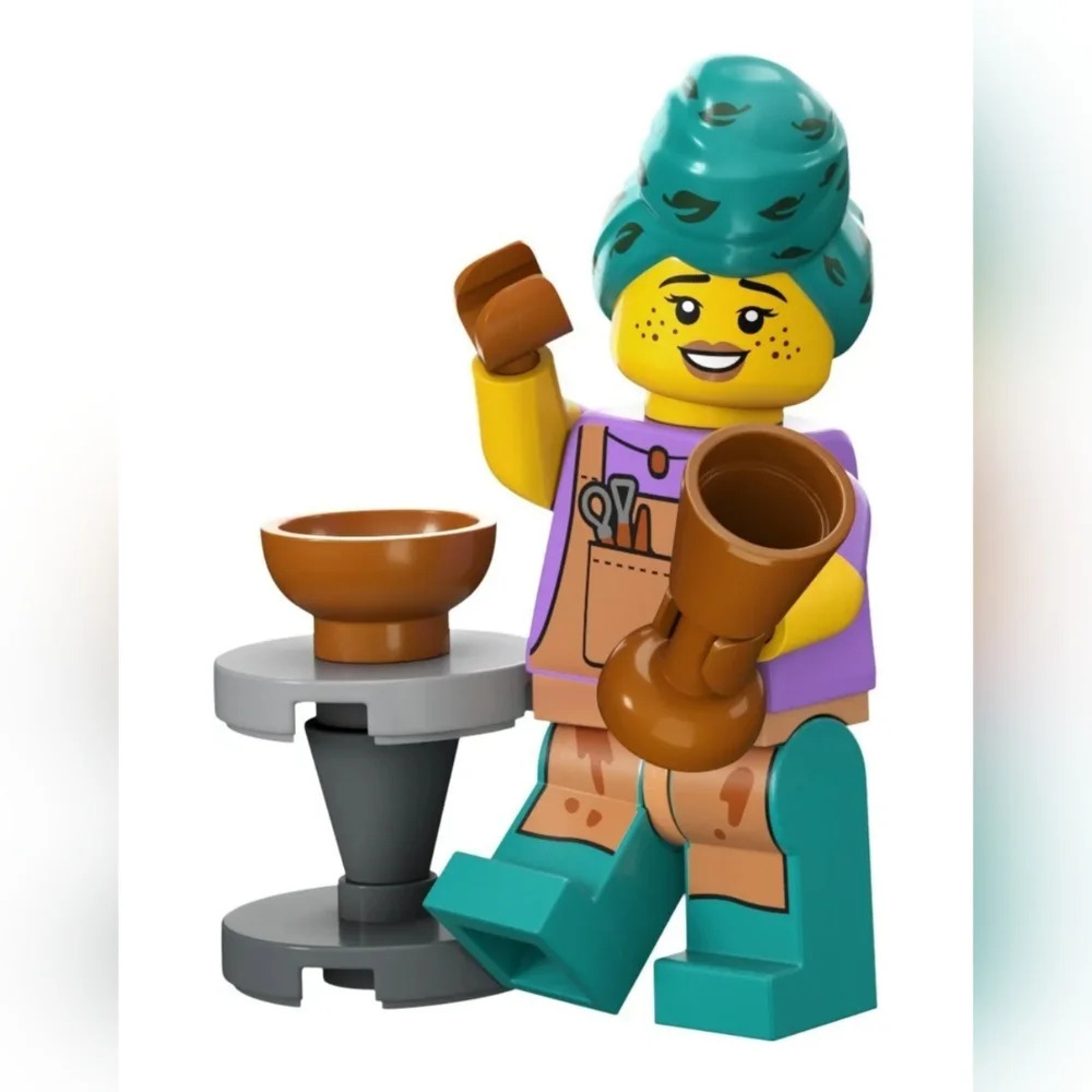Lego 71037 Minifigures Series 24 Pottery Ceramics Girl Mystery bag
